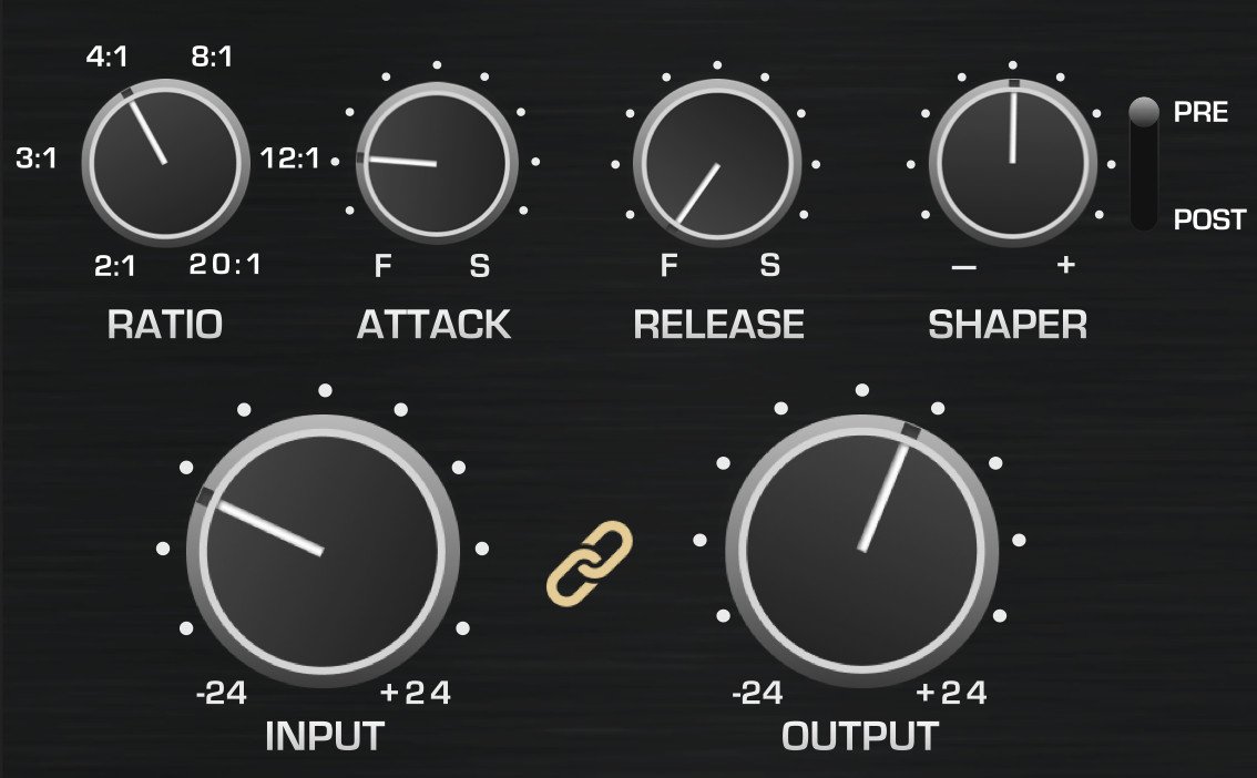 Carve Audio, Smashburger compressor, controls, audio plugin